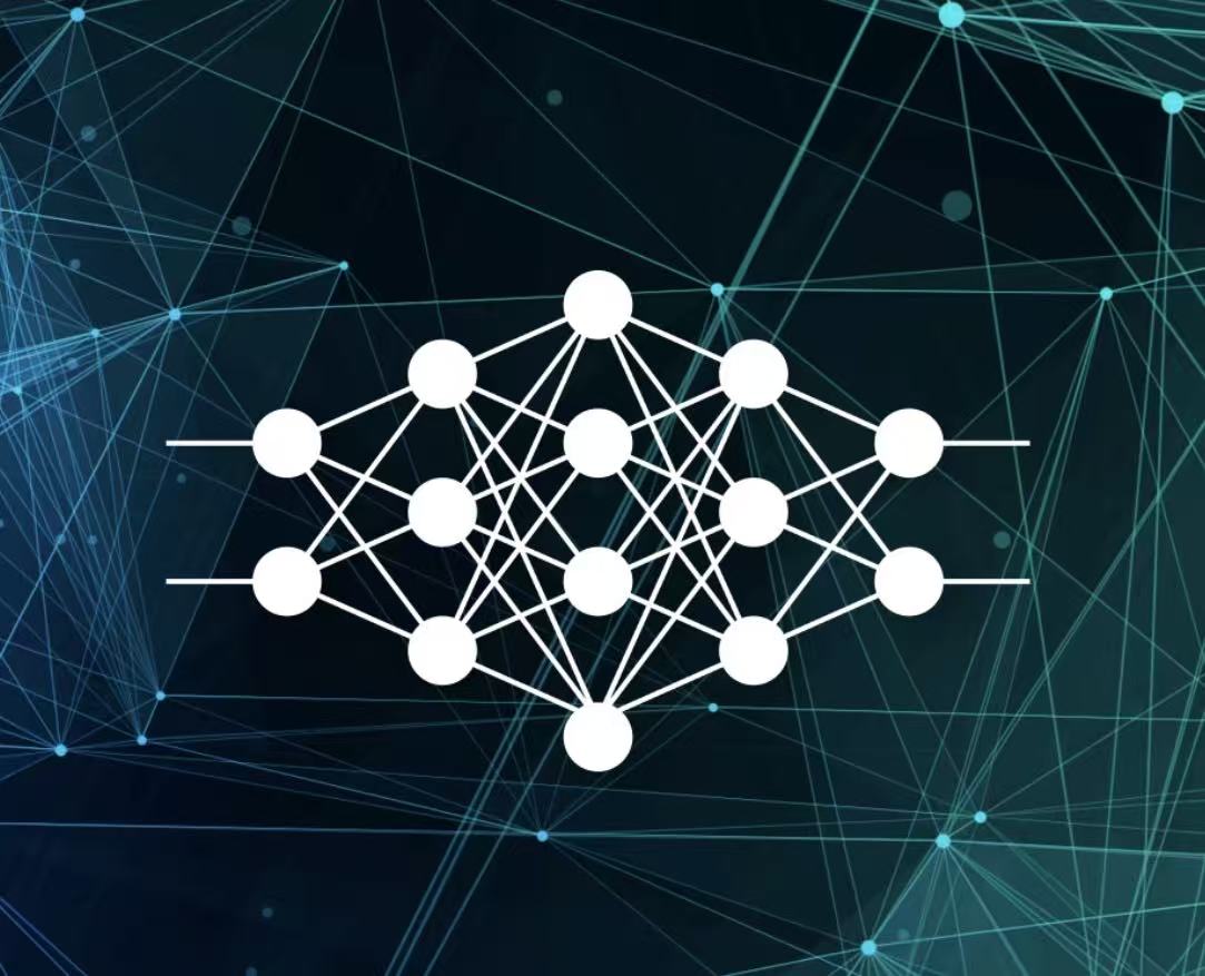neural network visualization, representing model review and risk assessment